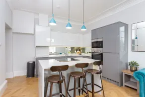 Silver Lining - Luxury New Town Apartment - Privat køkken