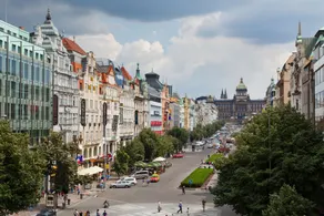 Prague Inn - Vue de la chambre