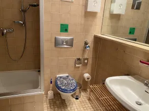 Stylish Apartment With Modern Amenities and Scenic Views - Bathroom