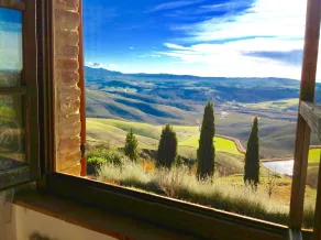 Podere Fornaci - Vista dalla camera