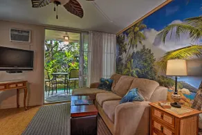 NY! Kailua Studio m / Pool Access & Garden Views! - Interiør