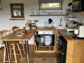 Shepherds Cabin at Titterstone - Cuisine privée