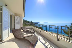 Villa St Martin-Reef - Exclusive Seafront Villa with Private Heated Pool - Ausblick vom Zimmer
