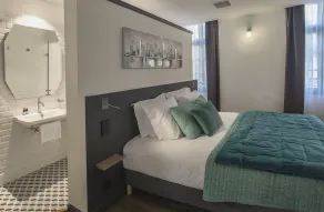 Appart Hôtel - Hyper Centre - VILLA CÔTÉ PLATEAU - 3 Étoiles Certifiées- - Chambre
