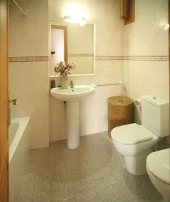 Hostal Santa Eulalia - Badrum