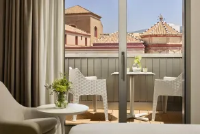 NH Málaga - Vue de la chambre