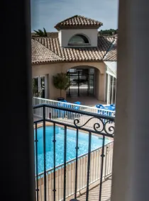 Hôtel Le Leukos - Vue de la chambre