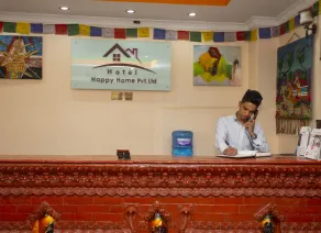 Hotel Happy Home or Mudkhu Durbar - Reception