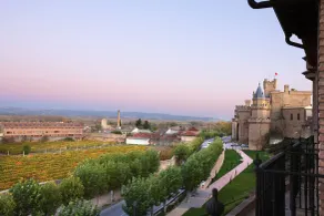 Hotel Merindad de Olite - View from room