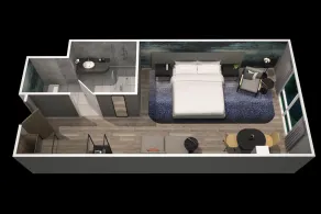 Marriott Executive Apartments Johannesburg, Melrose Arch - Habitación