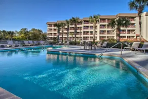 Walk to Pool & Beach: Hilton Head Island Condo! - Pool