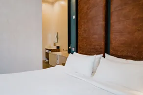 Hotel De Hallen - Chambre
