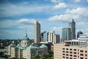 Indianapolis Marriott Downtown - Vue de la chambre