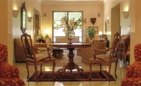Hotel Lancelot - Coin salon dans le hall