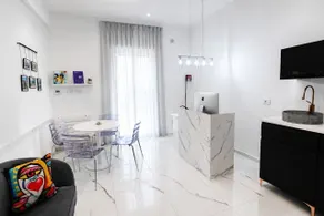 Kreart Boutique Suites & Deluxe Rooms - Siddeområde i lobbyen