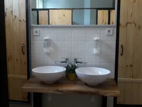 Eco Hostel DROVA - Bathroom
