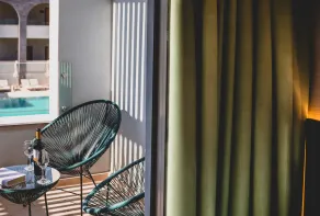 Magdala Hotel - Vue de la chambre