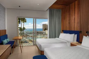 Hilton Cancun Mar Caribe All-Inclusive Resort - Vue de la chambre
