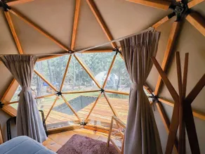 Luahara Glamping Tapalpa – Domo Natural Experience - Ausblick vom Zimmer