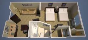 SpringHill Suites Charlotte University Research Park - Chambre