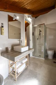 Le Querce Farmhouse - Badezimmer