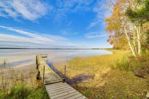 Dock & Fire Pit: Lakefront Cottage in Gould City! - Innenbereich