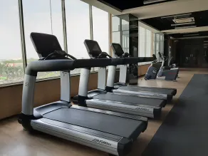 Cozy and Functional Studio Apartment at Springwood Residence - Gym