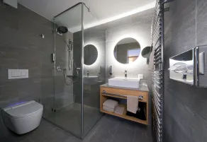Aparthotel Grischuna - Salle de bain