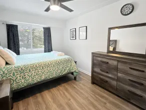 Appartement en copropriété avec piscine privée, jacuzzi et barbecue | Vue montagne - Chambre