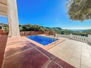 Villa avec terrasse, piscine privée et barbecue | Vue mer - Piscine