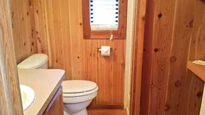 Snowflower Camping Resort Cabin 4 - Salle de bain