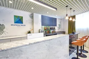 Graphica Tbilisi Hotel - Lobby sitting area