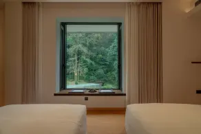 Emeishan XiaoshanQing Luxury Resort - Ausblick vom Zimmer