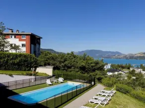 Logis Hotel Eden Lac - Piscina