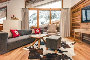 LUX ALP CHALET am Arlberg - Vista do quarto