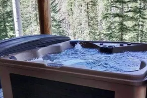 Hot Tub & Mtn Views: Woodsy Cabin in Greer - Intérieur