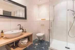 Dorfchalets & Apartments - in Kaprun centre including FREE entry Tauern Spa and Summer Card - Bathroom