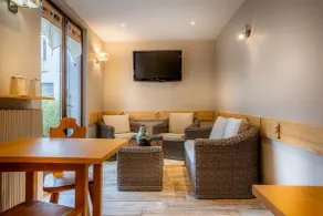 Hôtel La Rencluse - Sittområde i lobbyn