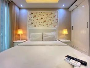 Well Furnished Studio Room at Grand Asia Afrika Apartment - Værelse