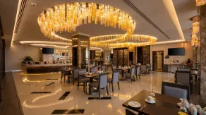 Cheerful Al Waha Unayzah Hotel - Restaurant