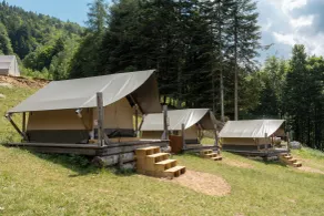 Glamping Alpe Campo Rimasco - Værelse