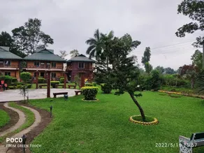 Green touch dooars Eco resort Lataguri - Ausblick vom Zimmer