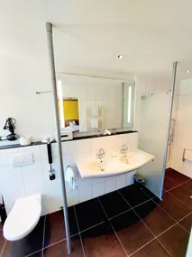Hotel Sternen Unterwasser - Badezimmer
