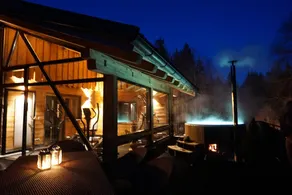 Chalet S - 5 Sterne Luxus Ferienhaus direkt am Eibsee und Zugspitze - Spa