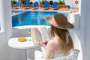 Cyclades Hotel - Vue de la chambre