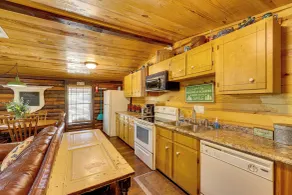 Arkansas Log Cabin Rental Near Lake Greeson! - Innenbereich