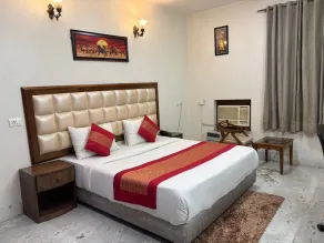 FabHotel The Lalit Vibes - Nr DLF Phase 2 & MG Road Metro - Habitación