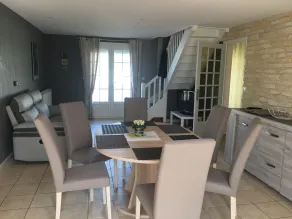 B&B de Saint Come de Fresné - Sitzecke in der Lobby