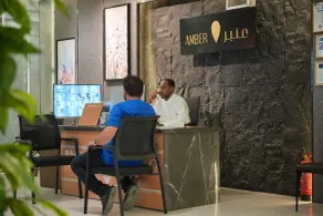 Amber Serviced Apartments, Al Aziziyah, Riyadh - Reception