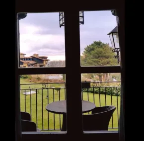Hotel Termal Abadia de Los Templarios - Vue de la chambre